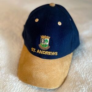 St Andrews Golf Links adjustable Suede Hat